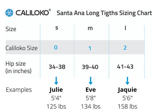 Caliloko Santa Ana Active 7/8 Tights High Rise