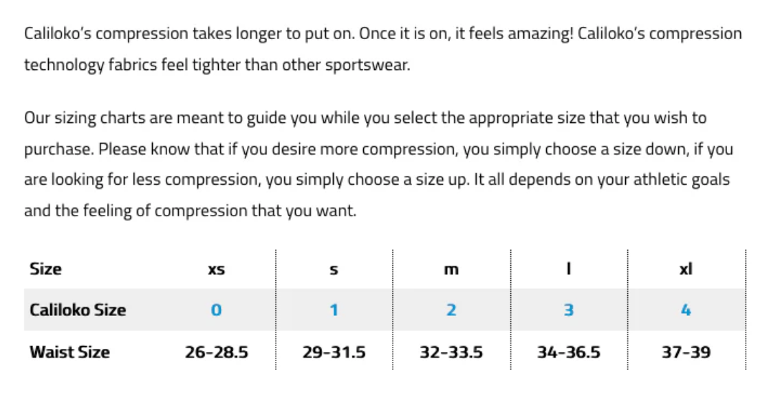 Caliloko Active Compression Tights for Women/ Yosemite