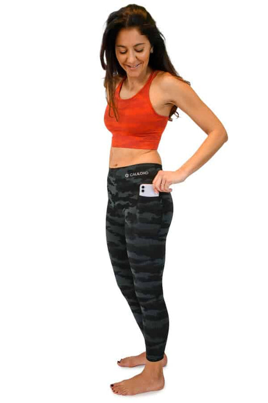 Caliloko Santa Ana Active 7/8 Tights Mid Rise